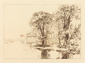 Isleworth ، تم نشره عام 1819. بواسطة جوزيف مالورد وليام تورنر