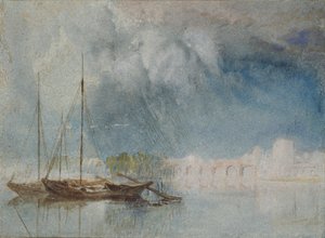 نانت: جسر بيرميل ، c1830 بواسطة جوزيف مالورد وليام تورنر