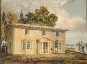 The Penrhyn Arms at Port Penrhyn ، c1797-1798 بواسطة جوزيف مالورد وليام تورنر