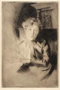على ضوء الشموع بواسطة J. Alden Weir