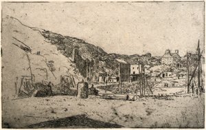 الميناء - جزيرة مان بواسطة J. Alden Weir