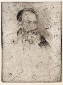 صورة لألبرت ب. رايدر بواسطة J. Alden Weir