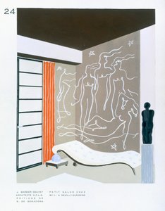 غرفة معيشة صغيرة في بواسطة جيه باربر بوفيت