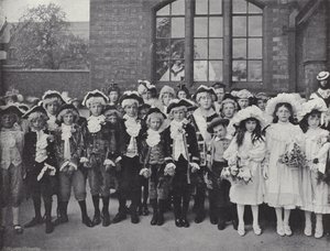 مهرجان Knutsford May Day ، الأطفال بواسطة ج. بنيامين ستون
