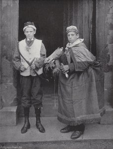 The Horn Dance ، Abbots Bromley ، The Fool and Robin Hood بواسطة ج. بنيامين ستون