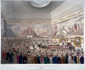 لقاء جمعية الفنون في مباني أديلفي ، وستمنستر ، لندن ، 1809