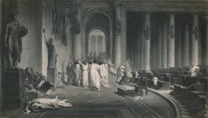 وفاة قيصر. يوليوس قيصر ، c1870
