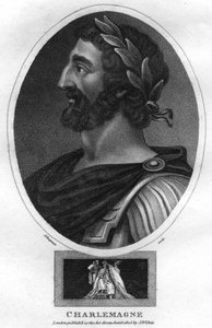 شارلمان ، أو تشارلز العظيم ، ملك الفرنجة والإمبراطور الروماني المقدس ، 1805.