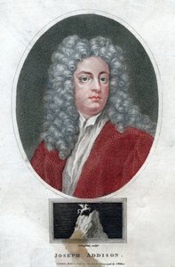 جوزيف أديسون ، سياسي وكاتب إنجليزي ، 1796.