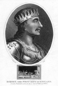 الملك إيجبرت من ويسيكس ، أول ملك لكل إنجلترا ، 1803.