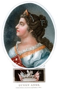 الملكة آن 1665-1714 ، 1804. بواسطة جيه تشابمان
