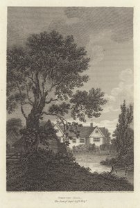 Robert Bloomfield, poet: Troston Hall, the Seat of Capel Lofft Esquire (engraving) بواسطة جريج