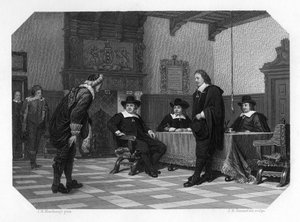 لقاء مع مجلس بلدية أمستردام وأعضاء مجلس البلدية ، 1653 c1870