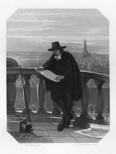 يعقوب فان كامبين ، فنان ومعماري هولندي من العصر الذهبي ، القرن السابع عشر عام 1870.