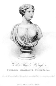 الأميرة شارلوت أوغستا ، 1820 بواسطة جيه. هوبوود