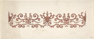 تصميم لتزيين الألواح ، 1828-40. بواسطة J هولمي