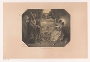 التمثيل المجازي للوقت Tydspiegel phantasien No. 2 (عنوان السلسلة على الكائن) بواسطة الكسندر فير هويل