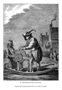 مطحنة سكين من تينيرز ، c1630-1690 ، 1843