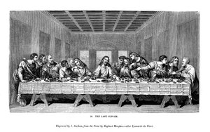 العشاء الأخير ، 1843