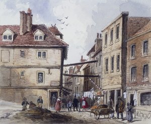 تشيك لين ، لندن ، c1840 بواسطة ياء موند