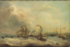 كارديف دوكس ، ١٨٤٤ بواسطة J السعر