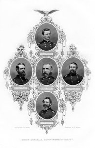 جنرالات الحرب الأهلية في الاتحاد من إدارات الشرق ، 1862-1867.