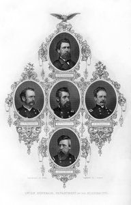 جنرالات الاتحاد في قسم المسيسيبي ، الحرب الأهلية الأمريكية ، 1862-1867.