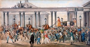 كارلتون هاوس ، وستمنستر ، لندن ، ١٨٢١ بواسطة J سيدجويك