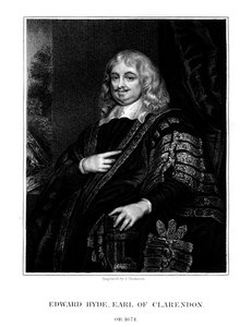 إدوارد هايد ، إيرل كلارندون الأول ، مؤرخ إنجليزي ورجل دولة ، 1824.
