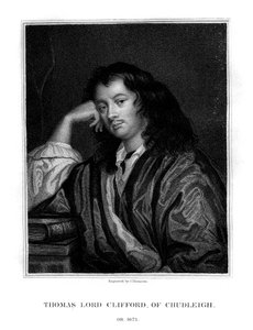 توماس كليفورد ، البارون الأول كليفورد من شودليه ، رجل دولة وسياسي إنجليزي ، 1828.
