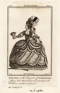 السيدة آن باري في شخصية Sophonisba في James Thomson s Sophonisba بواسطة ي ثورنثويت