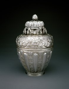 جرة زنجبيل مع غطاء ، c. 1677 (فضة) بواسطة يعقوب بودنديك