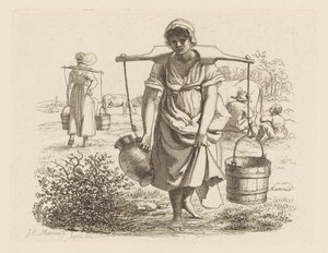 اثنان حلابات Etudes Gravées (عنوان السلسلة) بواسطة جاكوب إرنست ماركوس