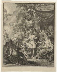 التمثيل المجازي مع Telemachus و Minerva مغامرات Telemachus (عنوان المسلسل)
