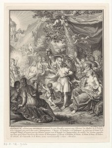 التمثيل المجازي مع Telemachus و Minerva صفحة العنوان لـ: François de Fénelon، Les avantures de Telemaque، 1734