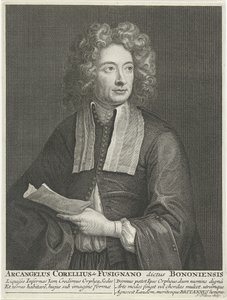 صورة الملحن وعازف الكمان أركانجيلو كوريلي 1653-1713