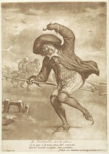 المتزلج Le Hollandois sur la glace (العنوان على الكائن)