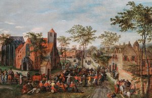 معرض القرية ، 1580. بواسطة يعقوب جريمر