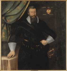 Le comte Axel Oxenstierna (Oxenstjerna) ، Grand Chancelier de Suede - صورة للكونت أكسل أوكسنستيرنا (1583-1654) ، بواسطة Elbfas ، Jacob Heinrich (1600-1664). زيت على قماش بواسطة يعقوب هاينريش البفاس