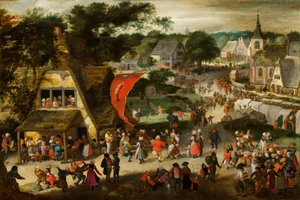 معرض في يوم القديس سيباستيان ، ج .1598
