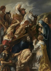 حمل الصليب. 1657 بواسطة يعقوب جوردان