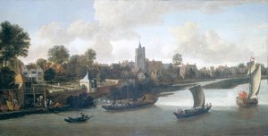 "تشيسويك من النهر" ، عام 1675. بواسطة يعقوب كنيف