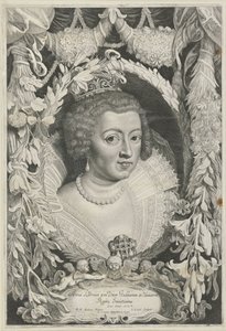Portret van Anna van Oostenrijk فرديناند الثاني [الولايات المتحدة] والثالث [الولايات المتحدة] أباطرة بيت النمسا (عنوان السلسلة)