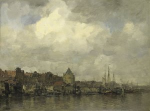 The Schreierstoren في Buitenkant في أمستردام بواسطة جاكوب ماريس