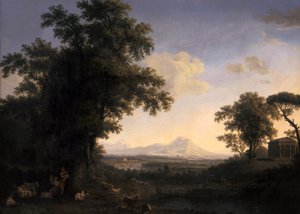 المناظر الطبيعية الأركادية ، 1829