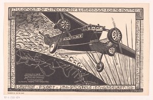 رحلة البجع من أمستردام إلى باتافيا عام 1933 بواسطة جاكوب بيتر فان دن بوش