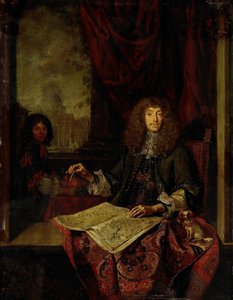 صورة لكاريل كوينا (1622-89) ، فارس القبر المقدس ومستكشف آسيا المولود في أمستردام بواسطة يعقوب Toorenvliet