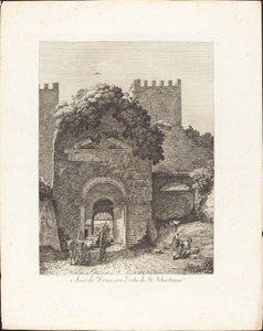 قوس Drusus ، الآن بوابة سان سيباستيانو