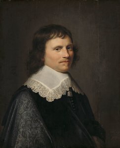 صورة لرجل ، يُعتقد أنه سالومون فان شونهوفن (1617-1653) ، اللورد ملازم بوتين بواسطة يعقوب ويليمز. دلف (II)