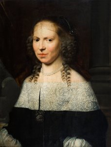 صورة لآنا غوس (1627-1691) بواسطة جاكوب فان ريسبروك